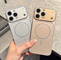 Coque Magnétique Mate Magique 17 pour iPhone 17 Pro Max, Coques Arrière de Protection pour Appareil Photo, Compatible iPhone 16 15 14 13 12 et Samsung S26 Ultra