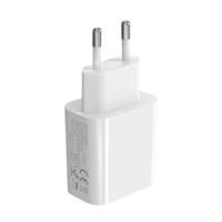 Nouveau chargeur UE 1C PD 20W GaN à charge rapide, prise US, pour téléphones mobiles Samsung iPhone 16 15 14