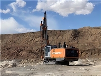 ZGYX 454T Foreuse hydraulique portative automatique sur chenilles pour le forage de trous de mine et de trous de dynamitage en surface pour l'exploitation en carrière