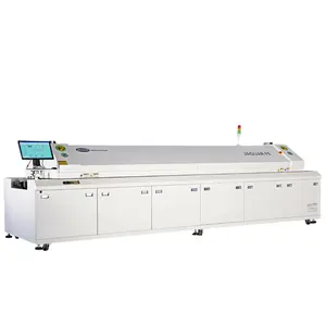 Factory Price Lead Free Hot Air SMT Reflow Oven PCB Soldering Machine with mesh belt