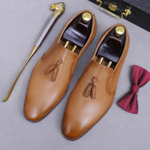 Mocasines para Hombre, Zapatos Casuales Hechos a Mano de Alta Calidad, Zapatos para Caminar, Zapatos de Cuero para Hombre para Exteriores - Product Image 1