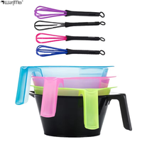 Kit de coloration capillaire professionnel Wanmei : ensemble de brosses et bol pour mélange de teinture, outils de coloration pour salon de coiffure