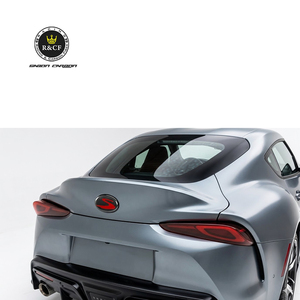 Emblème de remplacement personnalisé en fibre de carbone pour <span class=keywords><strong>Toyota</strong></span> GR <span class=keywords><strong>Supra</strong></span> A90 A91 MK5 2020+ (avant et arrière) - Product Image 1