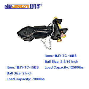 Attelage de remorque réglable de 7000 lb, 8000 lb, 15000 lb, fabricants d'attelage de remorque, finition noire - Product Image 5