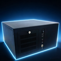 Industrial Computer Intel Multi Generation CPU DDR4 RAM Optional SSD SATA Expansion Rugged Housing Durable Industrial PCZhouzhen