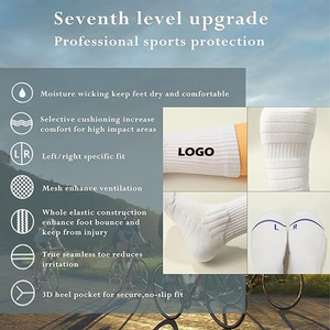 High Quality Crew Cotton Sport <strong>Socks</strong> Custom Soft Cushion Sport <strong>Sock</strong> Professional Sport <strong>Socks</strong> With Custom Logo - Product Image 4