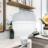Ampoule LED E27 Super Lumineuse Transparente à Longue Durée de Vie (25 000 Heures), IRC 80, Alimentation CA, Matériau PC, Idéale pour la Maison et le Bureau