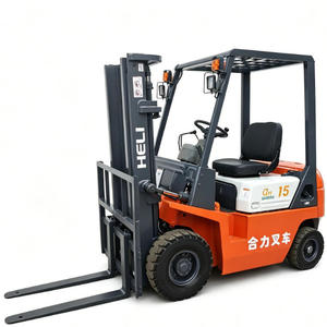 Used Heli 15 Diesel Forklift 1.5T 2-Stage Mast 3m <b>Lifting</b> Height Hydraulic Side Shifter Solid Tire Full Original Configuration - Product Image 1
