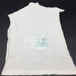 Uso industrial Corte Segundo desperdicio de tela para máquina Limpiar trapos de ropa Trapos blancos industriales para limpieza - Product Image 3