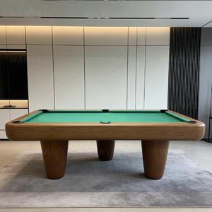 Table de <span class=keywords><strong>billard</strong></span> professionnelle 9 pieds d'<span class=keywords><strong>occasion</strong></span> avec système de retour de balles et plateau en ardoise à vendre - Product Image 1