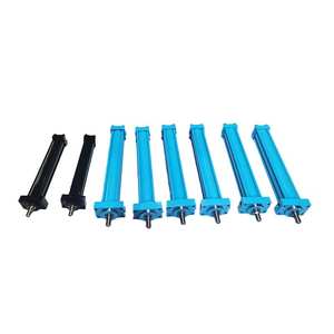 Cilindro hidráulico de émbolo duradero de doble efecto con polipasto de tijera soldado personalizado CK45/ST52 con 1 año de garantía hecho en China - Product Image 2