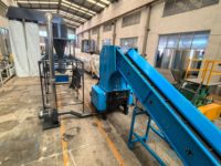 Máquina Automática de Reciclaje de Plástico de Desecho Horserider 1000kg/h con Motor y Rodamientos, Procesamiento de PP, Eliminación de Agua, 380V