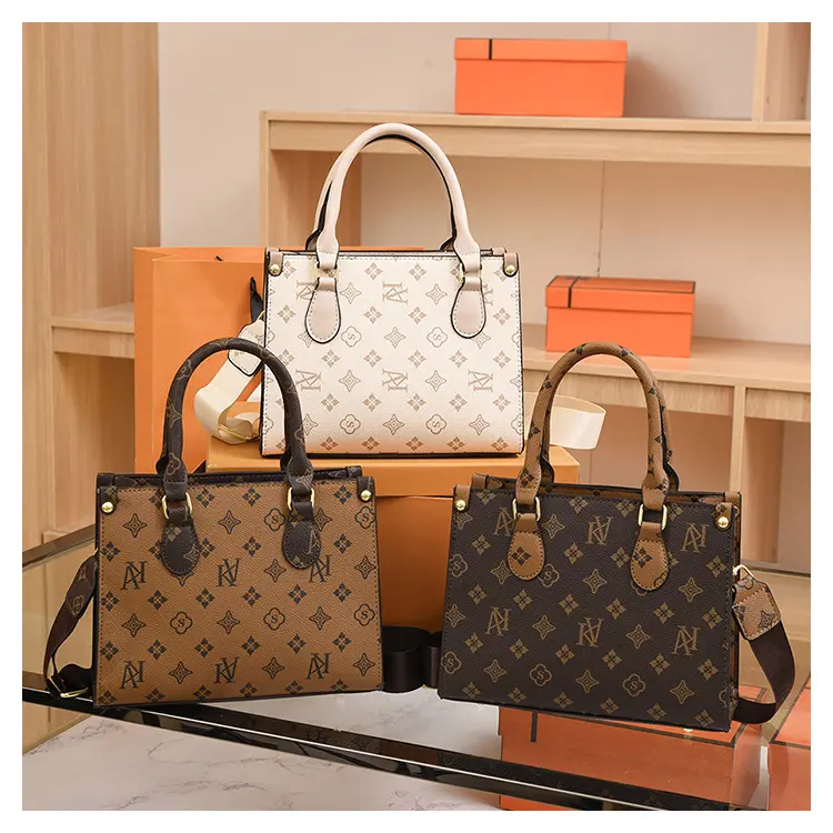 MOQ 1pcs genuine leather designers branded womens handbags luxury handbags for women