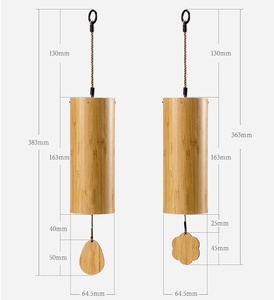 Wholesale Bamboo Chord Wind <b>Chime</b> <b>Bell</b> Wind <b>Chime</b> for Wedding Holiday Decoration Outdoor Garden Hanging Ornament - Product Image 5