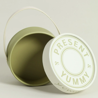 Boîte cadeau en tube de papier de qualité alimentaire haut de gamme personnalisée avec gaufrage et pelliculage mat pour gâteaux, snacks et bonbons du Nouvel An