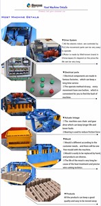Qt 4 24 kinh doanh nhỏ Máy làm gạch kế hoạch quy mô nhỏ khối bê tông rỗng và lát làm cho dây chuyền sản xuất máy (H) - Product Image 6