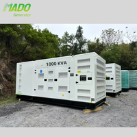 Groupe électrogène diesel 1 MW 1000 kW 1250 KVA 1500 KVA 2000 KVA Type silencieux ATS Prime Power Generator