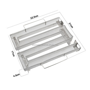 Générateur de fumée froide portable pour grils et fumeurs pour pique-niques et barbecues accessoire de générateur de fumée rempli de <span class=keywords><strong>sciure</strong></span> de bois - Product Image 4