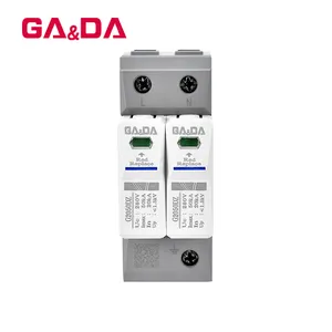 GA&DA Electric Surge Protector 2P 20kA 50kA 100KA 280V AC Low Voltage Arrester Device spd surge protective