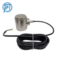 Cellule de charge à colonne de compression à haute résistance, capacité de 15 tonnes, acier allié, précision de 0,03%, étanche IP65, montage à vis pour camion