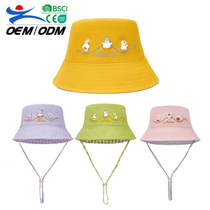 Adorable Casual Stereoscopic Decoration Cotton Outdoor Windproof Rope Adult Bucket <b>Hat</b> for Fishing and Cycling - Product Image 1