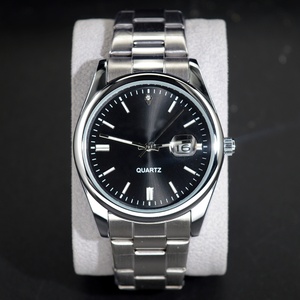 Reloj de Lujo Antiguo para Hombre, de Cuarzo, de Acero Inoxidable, Resistente al Agua, Correa de 22 mm, Analógico, 40 mm, con Fecha, Cronógrafo, Diamantes, Último Modelo - Product Image 3