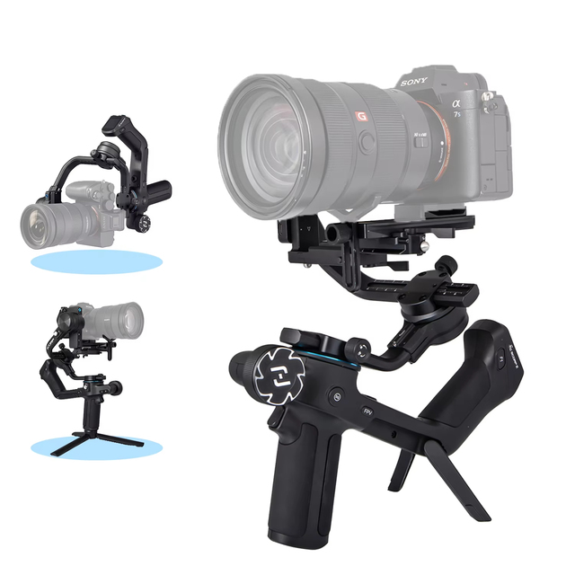 FeiyuTech SCORP 2 Kit Camera Gimbal Stabiliser Touchscreen Built-in AI Tracker for Mirrorless DSLR Camera Feiyu Scorp Upgraded