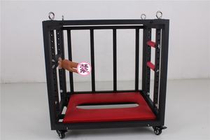 БДСМ, рабский фетиш, бондаж, экстремальные наказания, реквизит, связывание, металлический замок, тюремная клетка, сексуальная мебель, тематические игрушки - Product Image 6