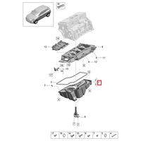 Engine System Engine Oil Pan for Audi A4 A5 A6 A7 A8 Q5 Q7 Q8 VW Touareg 2.0T PAC103598 06L103598R Cayenne Macan