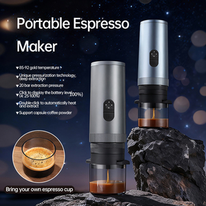 เครื่องชงกาแฟพกพาขนาดเล็ก 20 บาร์ พร้อมพอร์ต USB, เครื่องชงกาแฟในรถยนต์ 3 in 1 แบบให้ความร้อนเองได้ ใช้ได้กับกาแฟบดและแคปซูล (NS&DG) - Product Image 3