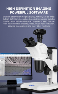 Kính hiển vi ploidy liên tục cấp khoa học MSD9224-2000 Độ phóng đại 7x-63x với camera 20 megapixel - Product Image 3
