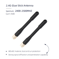 Antenne en caoutchouc HONGXIN, connecteur SMA mâle 2,4 GHz, antenne fouet omnidirectionnelle pour routeur sans fil, PC, WiFi, carte réseau Bluetooth