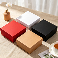 Boîte d'expédition noire en gros, boîtes d'emballage personnalisées, emballage tendance, boîte d'expédition en carton ondulé