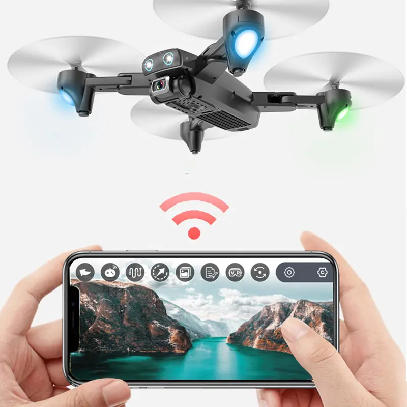 Drone 4K 5G WiFi live video FPV 4K/1080P HD Wide Angle Foldable Altitude Hold Durable RC GPS Drone with Camera
