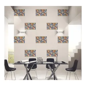 กระเบื้องเซรามิคดิจิตอลขนาด200x600มม. สำหรับใช้ในบ้านสำนักงานวัสดุไฟร์บริกพอร์ซเลนสำหรับตกแต่งภายนอกห้องทำจากอินเดีย - Product Image 1