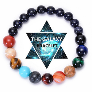 <span class=keywords><strong>Pulsera</strong></span> <span class=keywords><strong>de</strong></span> piedras preciosas planetarias para mujeres y hombres, joyería hecha a mano, cristal curativo, energía, universo, Yoga, <span class=keywords><strong>pulsera</strong></span> <span class=keywords><strong>de</strong></span> Chakra Solar - Product Image 1