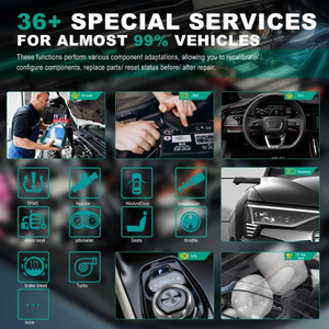 2025 Autel Maxisys ms908s Pro II công cụ quét chẩn đoán hỗ trợ lập trình ECU mã hóa nâng cấp của mk908p MS Elite ms908s Pro - Product Image 5