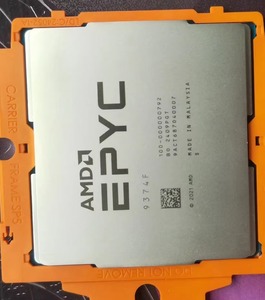 Epyc 9374F ซีพียูความถี่สูง AMD ความถี่256MB 3.85 GHz 32C/64T โปรเซสเซอร์เซิร์ฟเวอร์5NM SP5 - Product Image 2