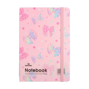 Quaderno A5 con <span class=keywords><strong>Copertina</strong></span> <span class=keywords><strong>Rigida</strong></span> Personalizzata, Stampa Fiocco Rosa alla Moda, Regalo per Ufficio all'Ingrosso - Product Image 5
