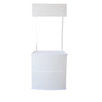 ABS — vitrine de table en plastique ABS, Promotion, affichage, impression graphique