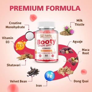 กัมมี่เสริมสะโพกสำหรับผู้หญิง OEM ODM แบรนด์ส่วนตัว, กัมมี่ BBL ผสมสาร Curva Boost - Product Image 5