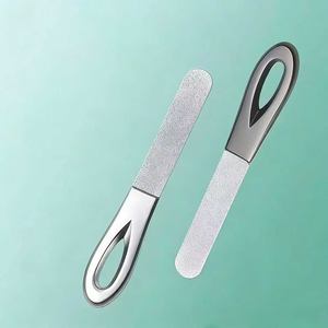 Lima de uñas de acero inoxidable, tira pulidora, tira de lijado para uñas, herramienta de arte de uñas, tira de lima de doble cara esmerilada - Product Image 2
