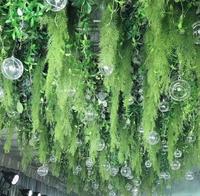 Fleurs artificielles pour plafond, plantes vertes suspendues, herbe en plastique, décoration murale suspendue