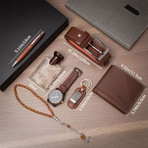 Set de 7 Piezas para Hombre: Perfume, Cartera, Cinturón, Reloj, Regalo para San Valentín, Navidad, Día del Maestro, Día del Padre - Product Image 2