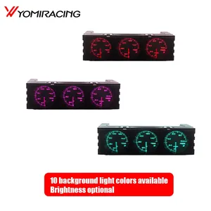 Nippon Seiki defi df14405 mét [Din-Gauge] con trỏ màu trắng/đen quay số/ánh sáng trắng 10 nền ánh sáng màu sắc có sẵn - Product Image 5