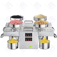 Commerciële Palmoliepersmachine 4 Groep Palmfruitolie Verwerkingsmachine