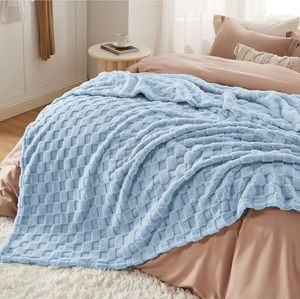 Mantas a Cuadros, Mantas Suaves y Cálidas para Enamorados, Mujeres, Hombres, Amigos, Manta de Franela para Bebé - Product Image 1