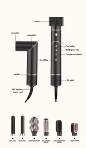 <span class=keywords><strong>Cepillo</strong></span> <span class=keywords><strong>secador</strong></span> de cabeza redonda con control de temperatura de 220 voltios, <span class=keywords><strong>cepillo</strong></span> <span class=keywords><strong>secador</strong></span> de <span class=keywords><strong>pelo</strong></span> de doble voltaje de <span class=keywords><strong>pelo</strong></span> <span class=keywords><strong>corto</strong></span> <span class=keywords><strong>para</strong></span> viajes - Product Image 4