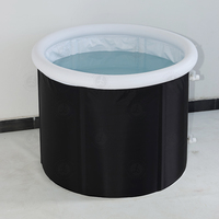 Tube de bain de glace gonflable baril de glace baignoire de récupération dosette piscines plongeantes froides baignoire de trempage pour athlète