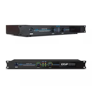 Профессиональная двухканальная аудиосистема FBX220, цифровой сигнальный динамик, процессор, подавитель обратной связи